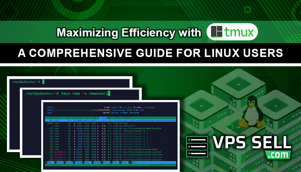 Maximizing Efficiency with Tmux: A Comprehensive Guide for Linux Users